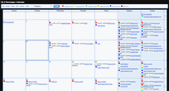 Desktop Screenshot of calendar.qldraceways.com.au